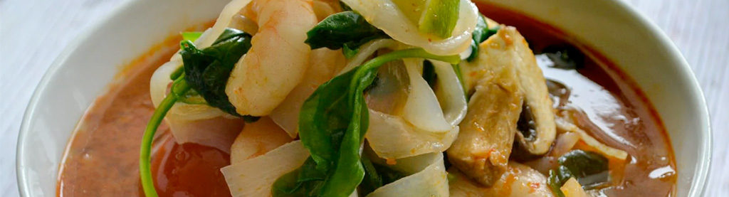 Tom Yum Prawn Noodle Soup